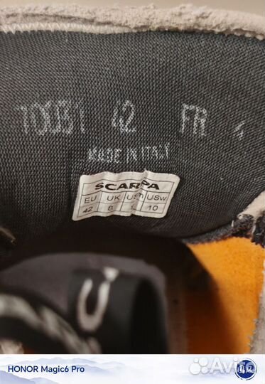 Скальные туфли для скалолазания scarpa