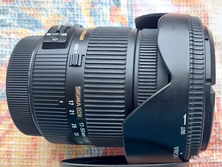 Объектив Sigma 17 50 2.8 для Сanon