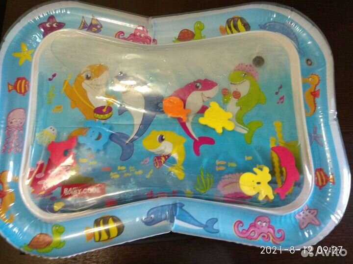 Развивающий водный коврик