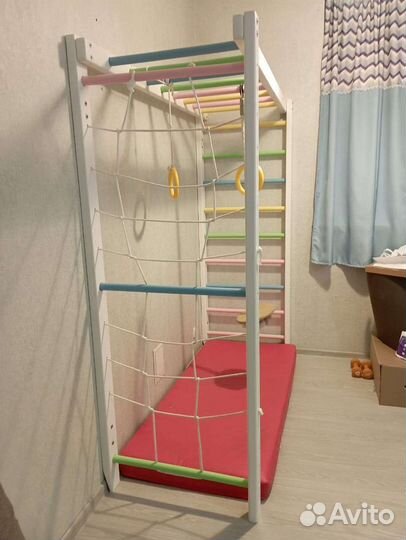 Спортивная стенка деревянная