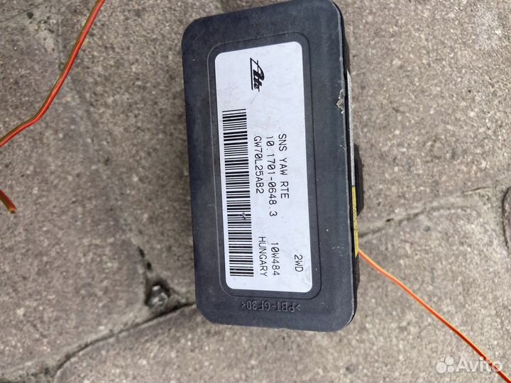 Датчик ускорения mazda 3 bl