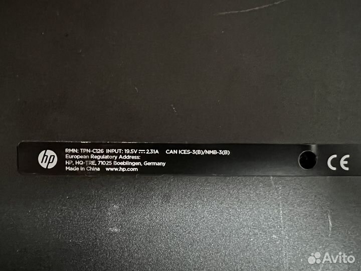 Ноутбук hp 15-af123ur