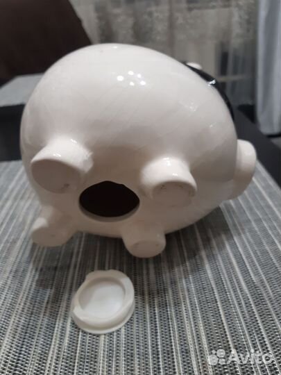 Копилка для денег Хрюшка в очках