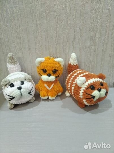 Вязанные игрушки ручной работы