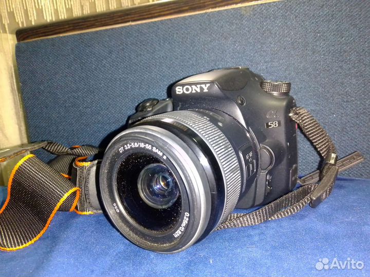 Зеркальный фотоаппарат sony