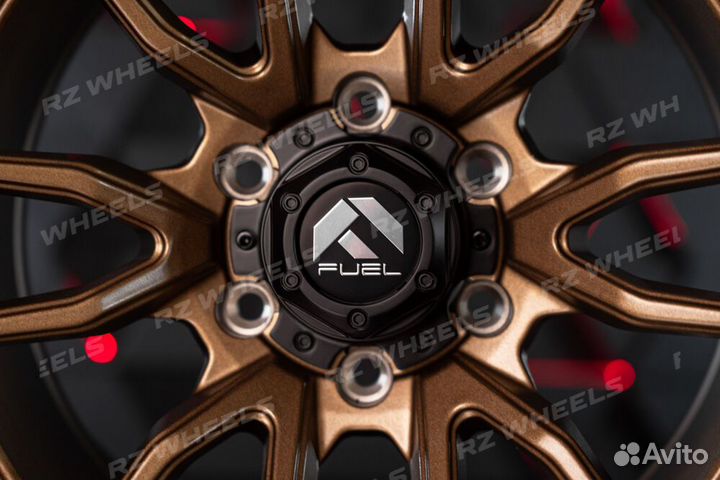 Диски Fuel R17 6x139.7 Bronze