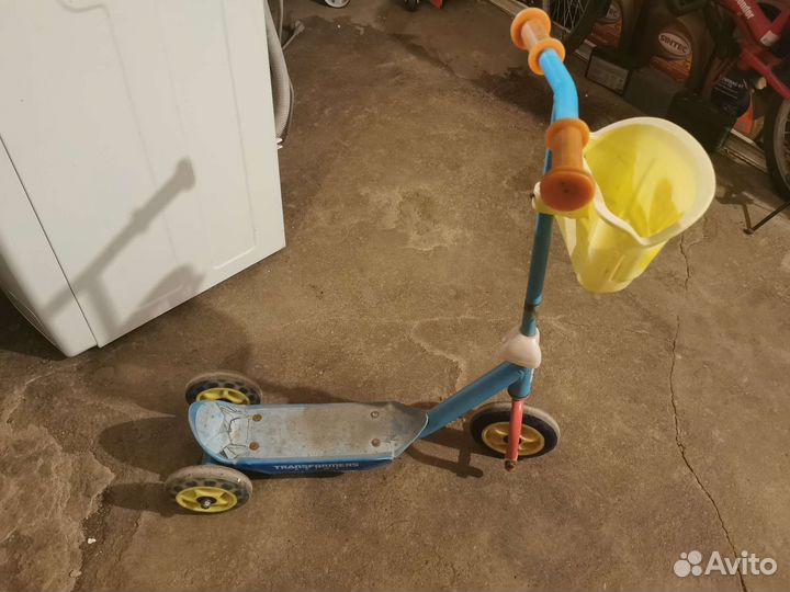 Самокат детский трехколесный