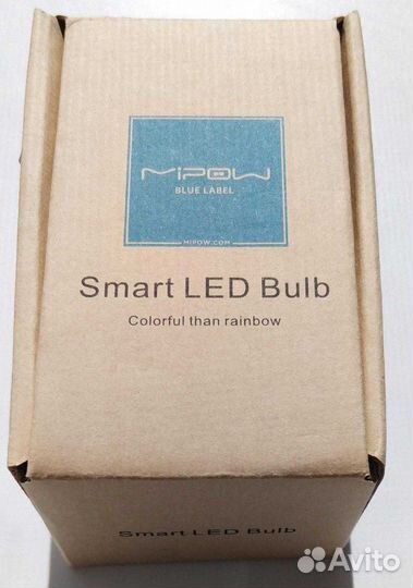 RGB лампочка с подсветкой (управление с телефона)