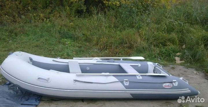 Надувная лодка пвх бу с мотором