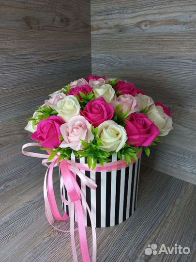 Мыло ручной работы букеты