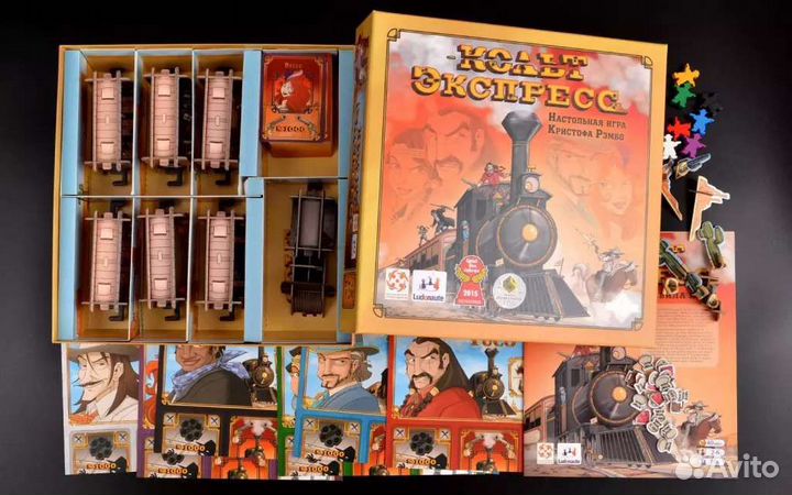 Кольт экспресс настольная игра