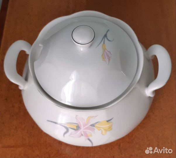 Новые польские супница и соусник Lubiana