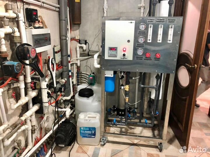 Обратный осмос. Очистка воды от железа. Фильтры