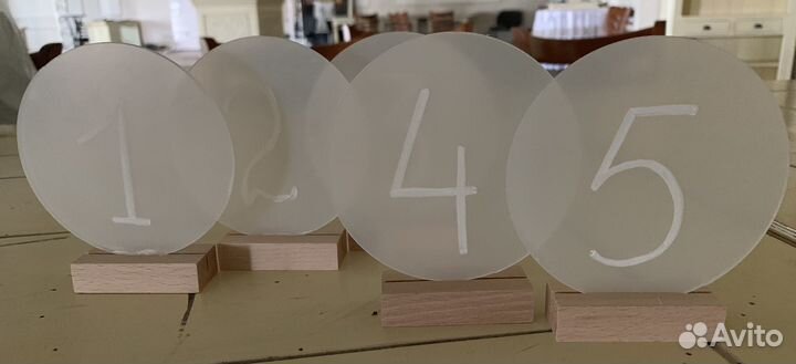 Номерки на столы