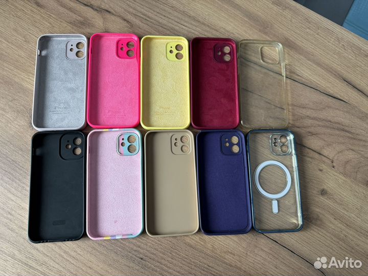 Чехлы на iPhone 12 пакетом