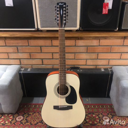 Акустическая гитара 12-струнная Cort AD810-12