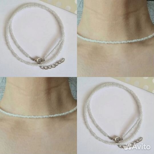 Чокеры из бисера