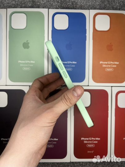 Чехол iPhone 12 pro max silicone magsafe