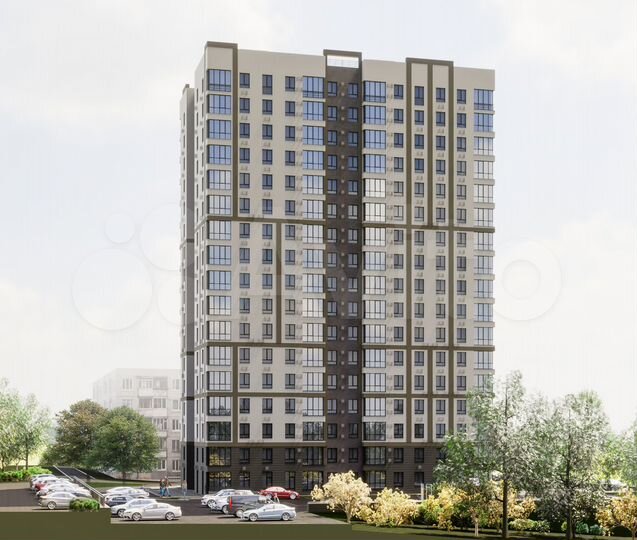 Квартира-студия, 26,2 м², 17/17 эт.