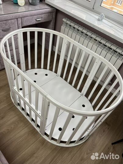 Детская кровать трансформер + 2 матраса