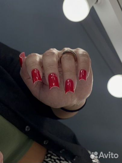 Маникюр с покрытием