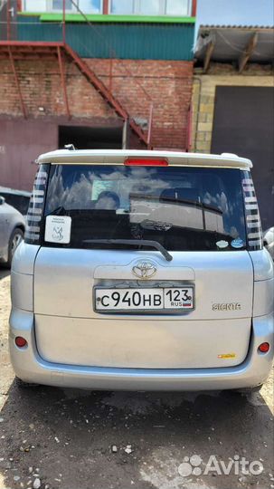 По запчастям toyota sienta, капот, бампер, фары