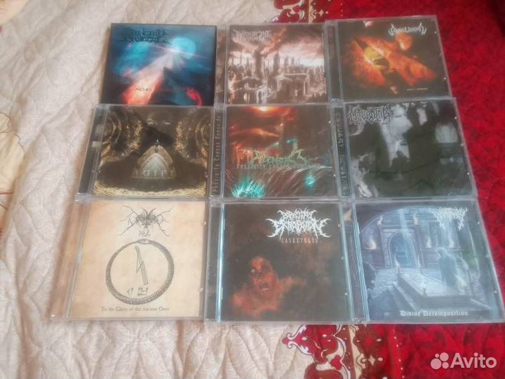 Death metal cd, Brutal death metal cd