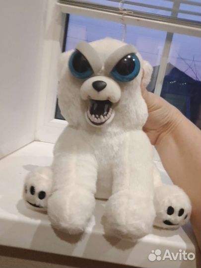 Мягкая игрушка Медведь, меняет лицо