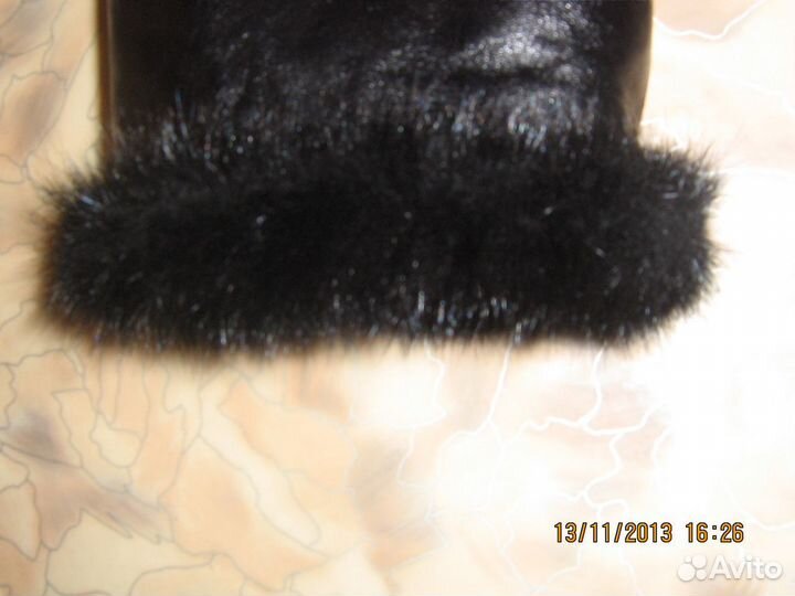 Дублёнка кожаная