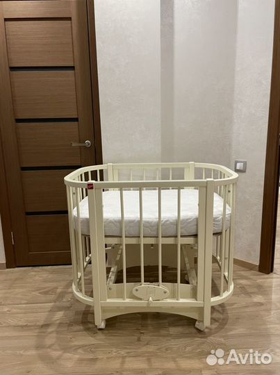 Детская кроватка с маятником SooHookids Pappy