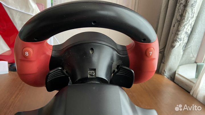 Игровой руль с педалями sven speedy