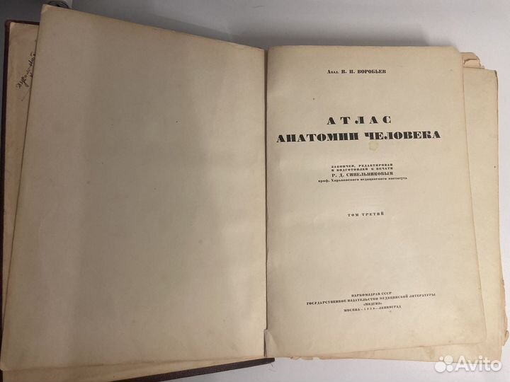 Атлас синельников по анатомии