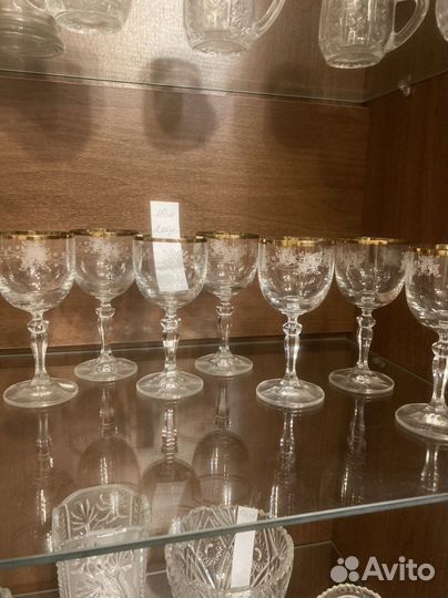 Хрустальные вазы,рюмки, бокалы