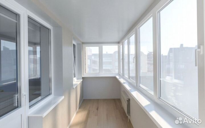 Остекление балконов