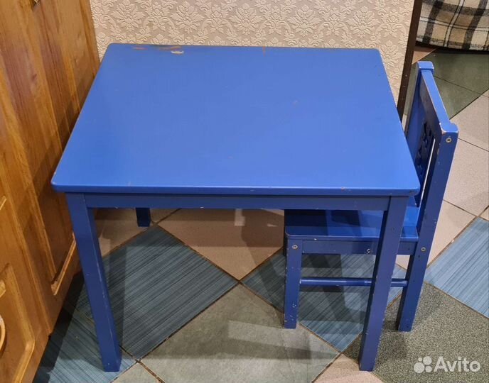 Стол сундвик и стул критер икеа детский