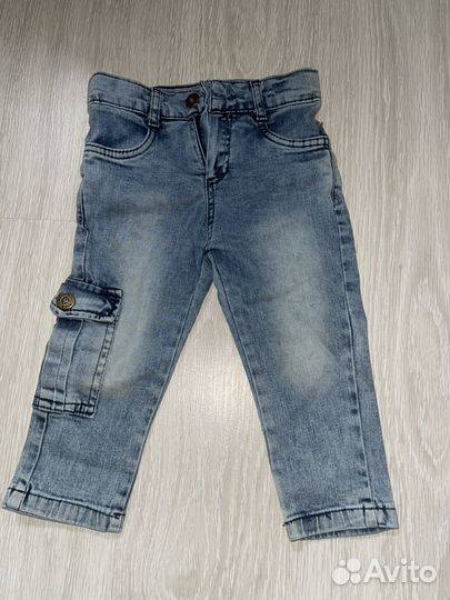 Детский джинсовый костюм