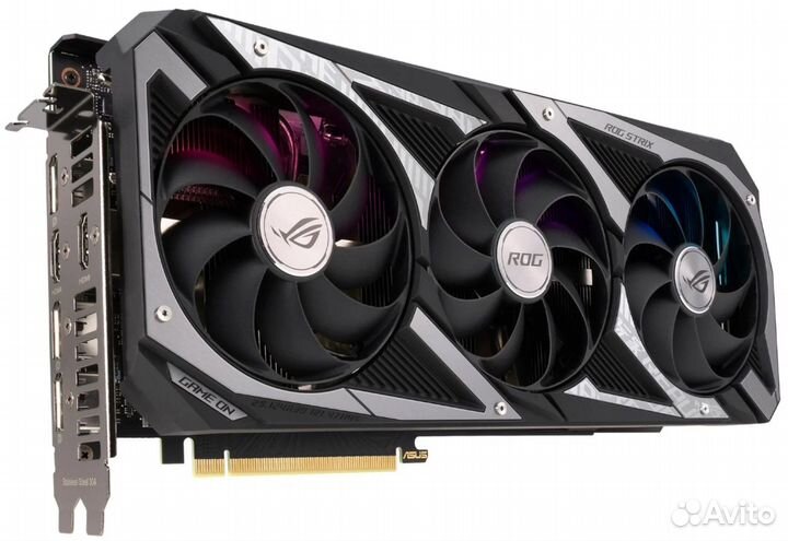 Видеокарта asus RTX3060 12GB ROG-strix