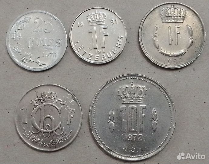 Наборы (подборки) монет стран Европы №2