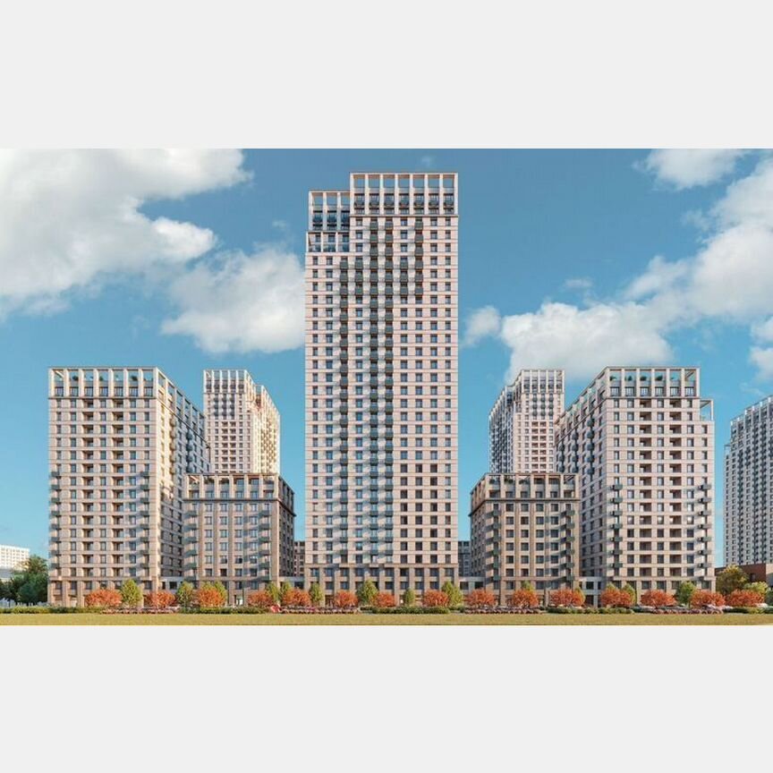 1-к. квартира, 28,6 м², 6/31 эт.