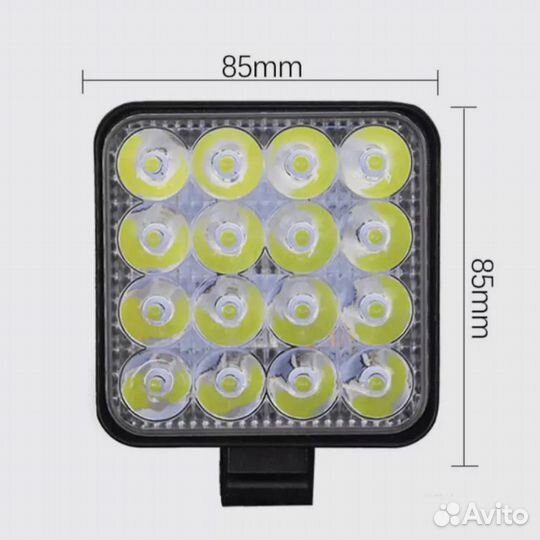 Фсо вспышки мини 4 штуки белые