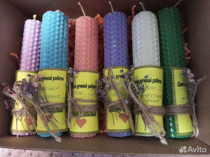 Свечи интерьерные