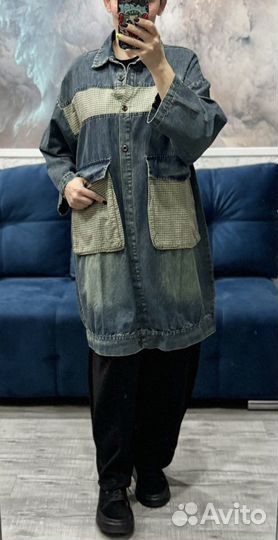 Кардиган женский длинный