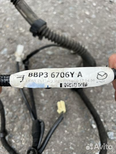 Проводка коса багажника mazda 3 bl седан