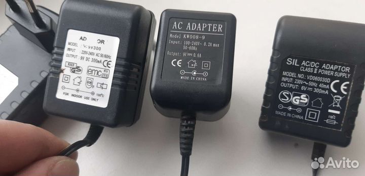 Блок питания 9v