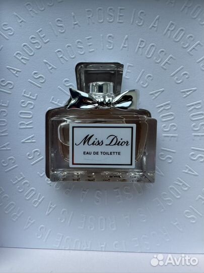 Dior miss dior eau de toilette 5 мл 2018