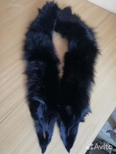 Меховой воротник песец