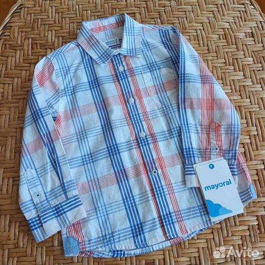 Рубашка новая Mayoral