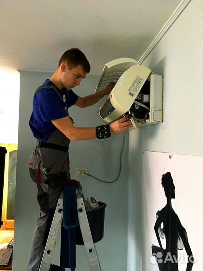 Чистка кондиционеров заправка ремонт обслуживание