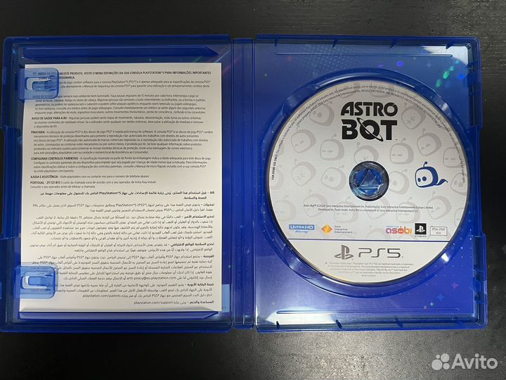 Astro Bot ps5 диск