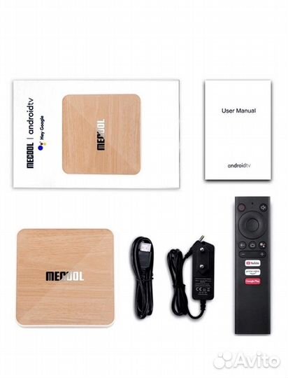 Тв приставка Mecool KM6 Deluxe 4/64гб